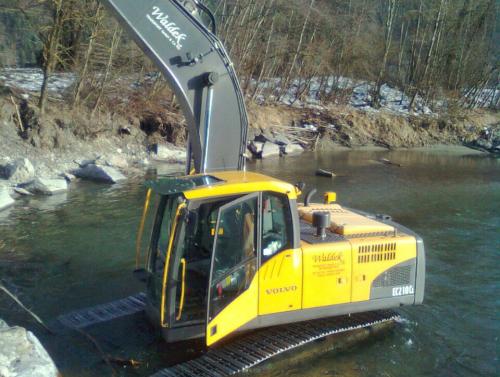 Diverse Fotos Bagger aus 2014 - 2015