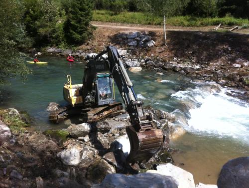 Diverse Fotos Bagger aus 2014 - 2015